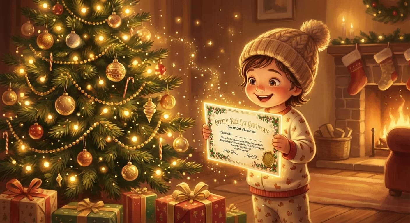 How to Make a Nice List Certificate Official (and Magical)