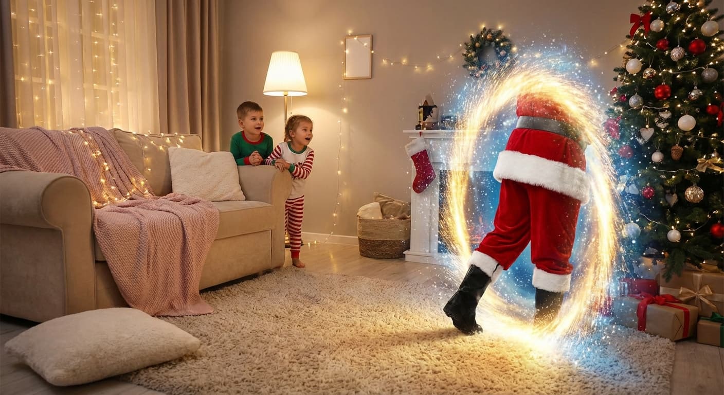 How Santa Gets Into Homes Without Chimneys (Magical Answers Kids Love)