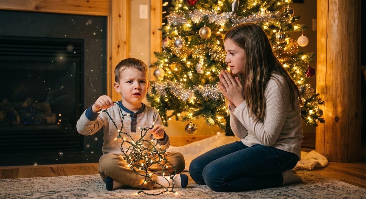 What to Do When an Older Sibling Tells the Truth About Santa